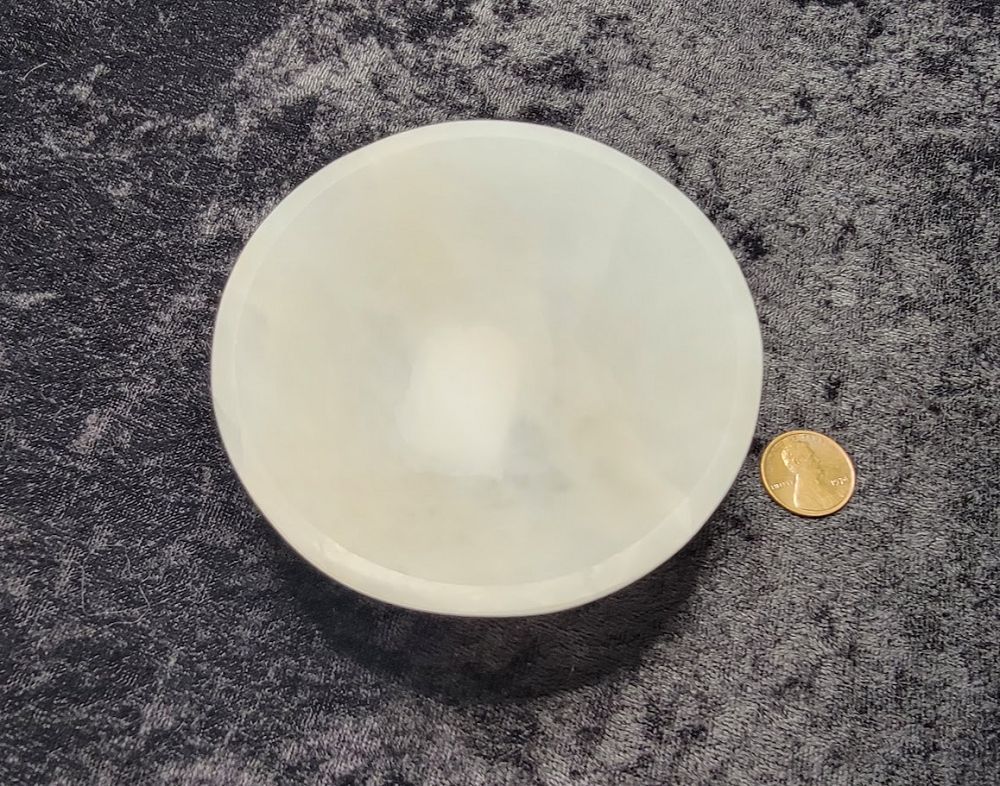 Selenite Bowls Med