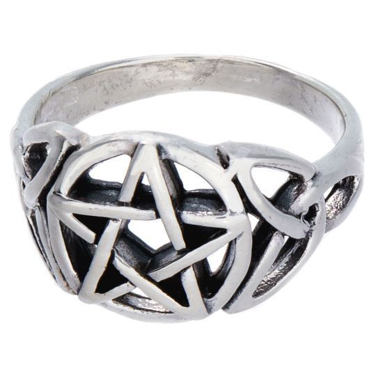 Pentacle Sterling Ring 11