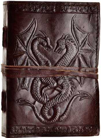 Double Dragon Leather Blank Boo