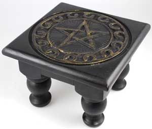 Square Pentagram  altar table 6