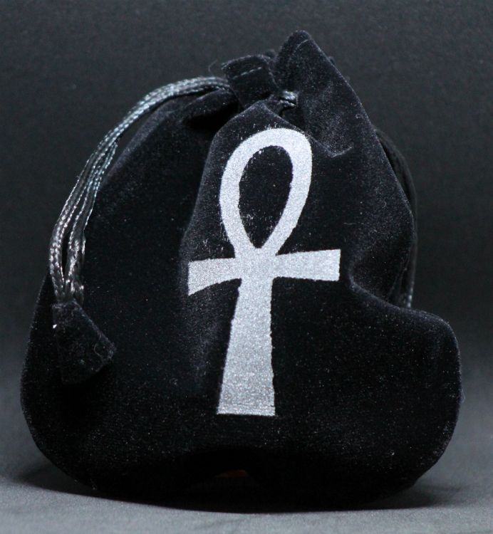 Ankh Velveteen Bag