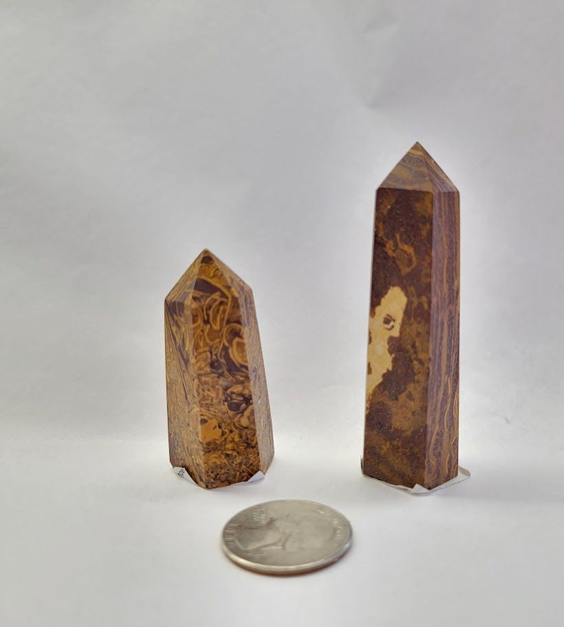 Calligraphy Jasper Obelisk xs