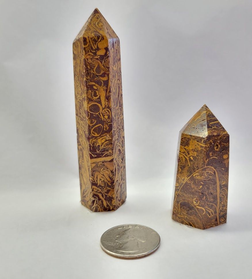 Calligraphy Jasper Obelisk sm