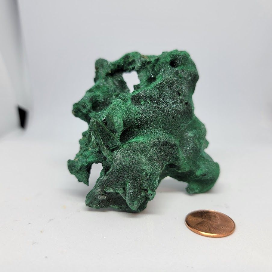 Raw Malachite Specimen Sm