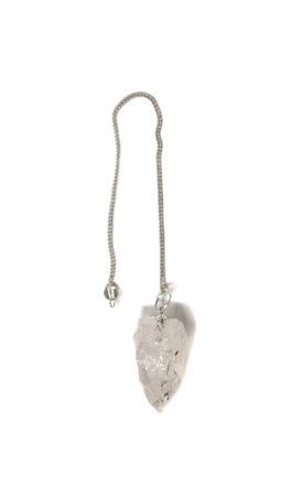 Clear Quartz Rough Pendulum