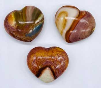 Polychrome Jasper Heart