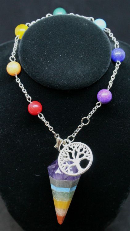 Chakra Pendulum Bracelet