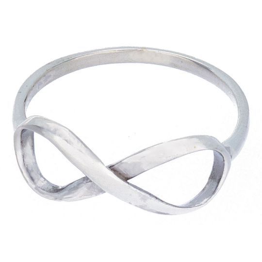 Infinity Sterling Silver Ring