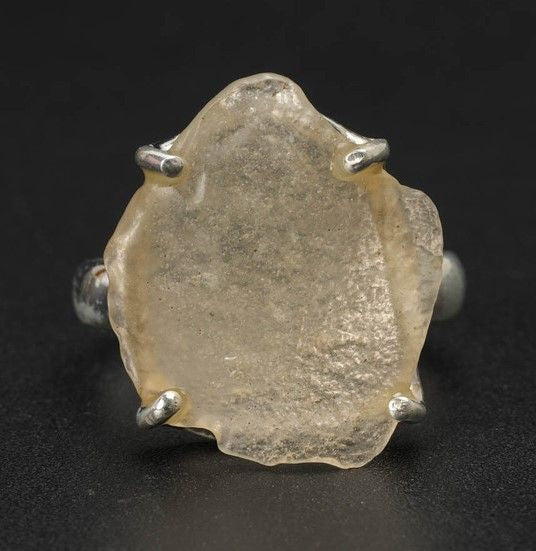 Libyan Desert Glass Ring 7