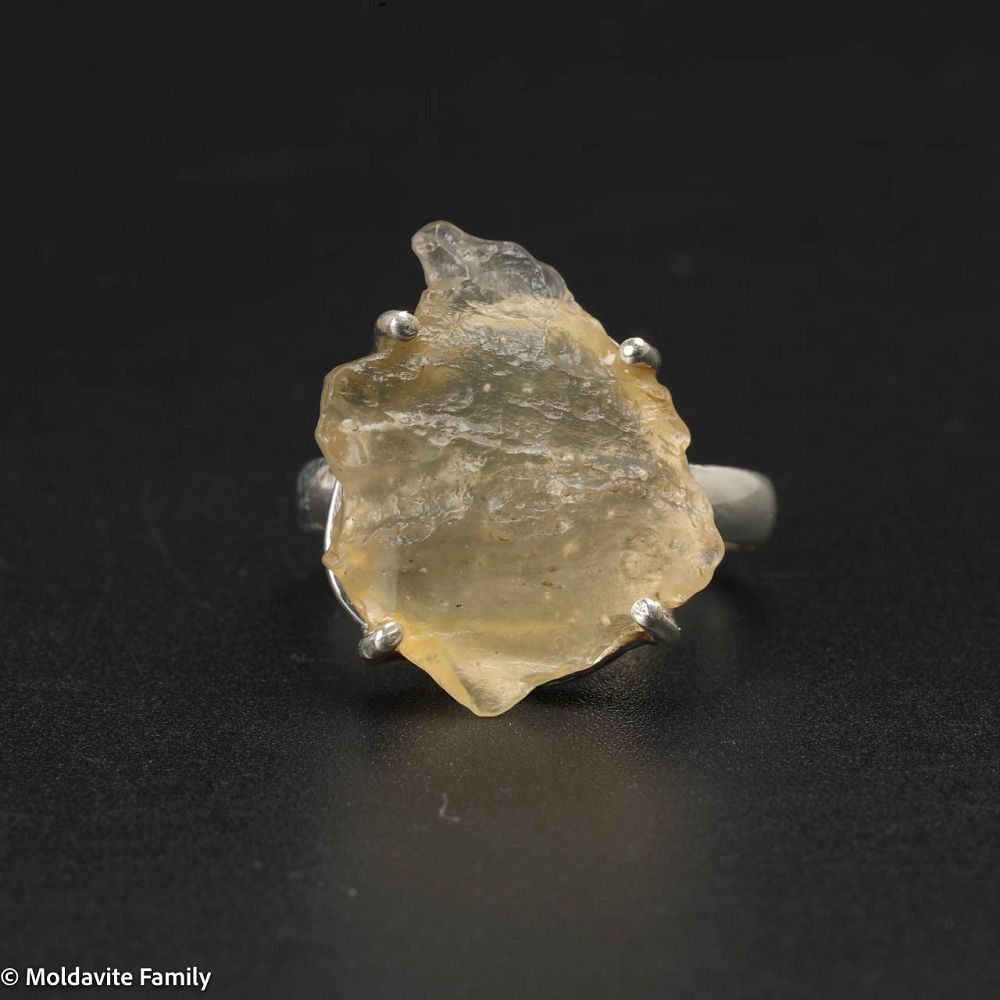 Libyan Desert Glass Ring 9