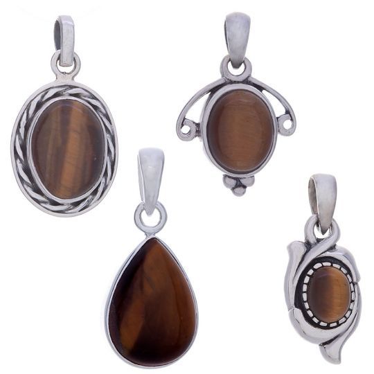 Asst. Tigers Eye Pendant