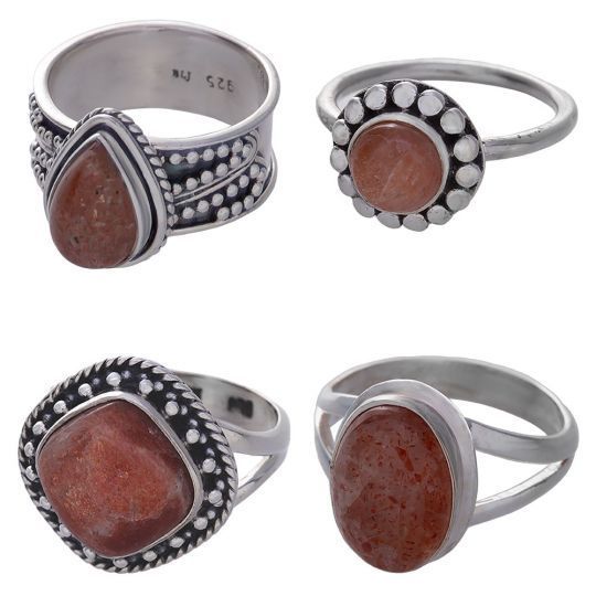 Asst. Sunstone Ring - 7