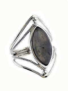 Framed Labadorite Ring 8