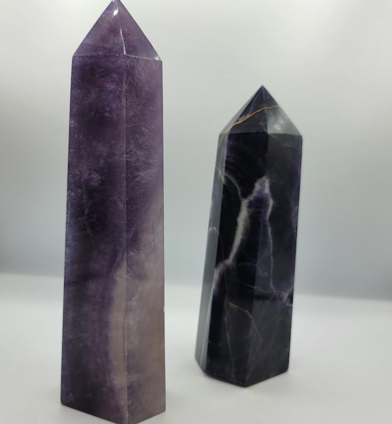 Fluorite Purple Obelisk Med