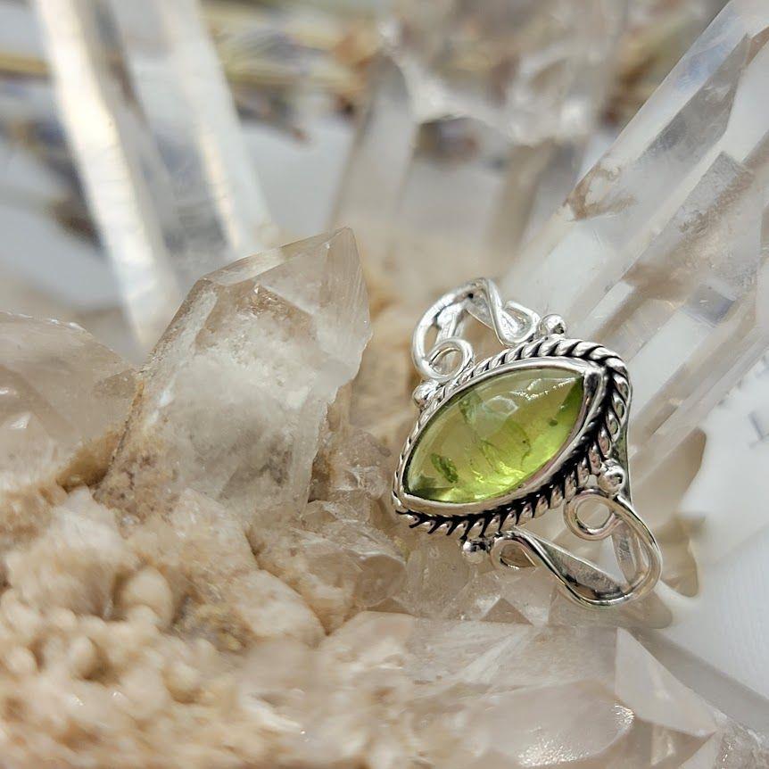 Marquee Ring w. Peridot