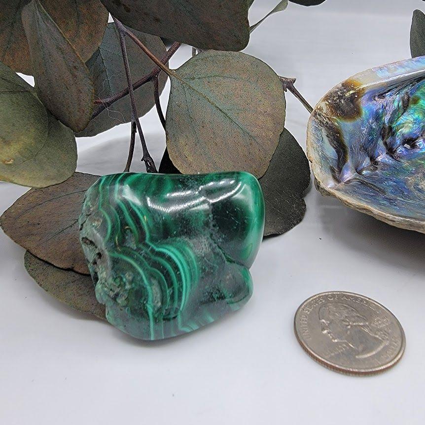 Malachite Polished Freeform 94g