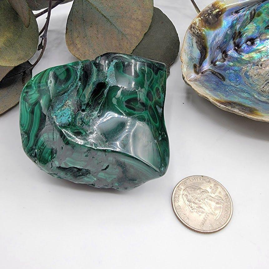 Malachite Polished Freeform 278