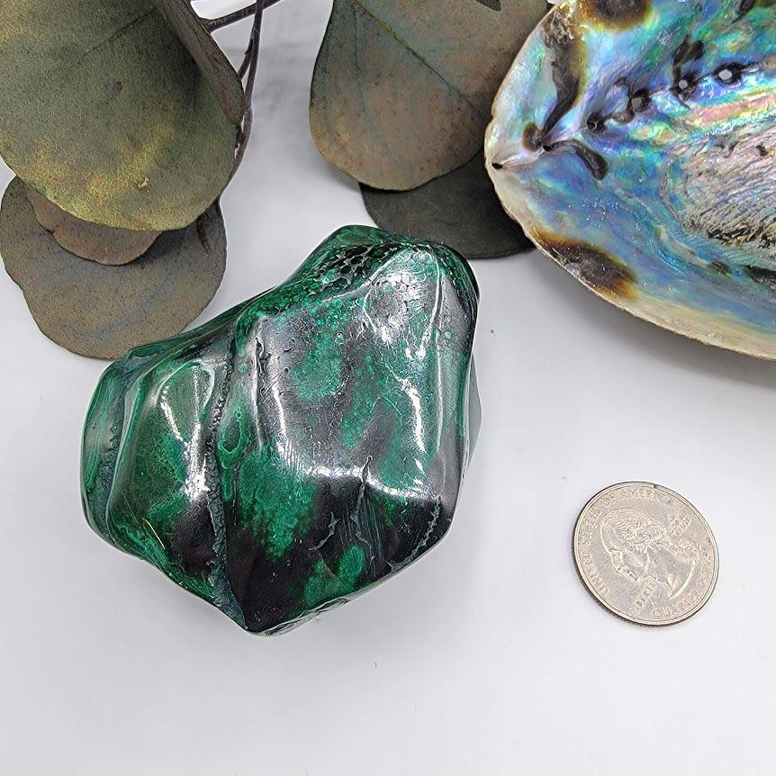 Malachite Polished Freeform 297