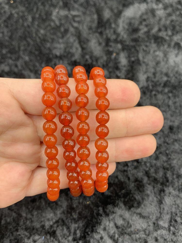 Carnelian Bracelet 6mm