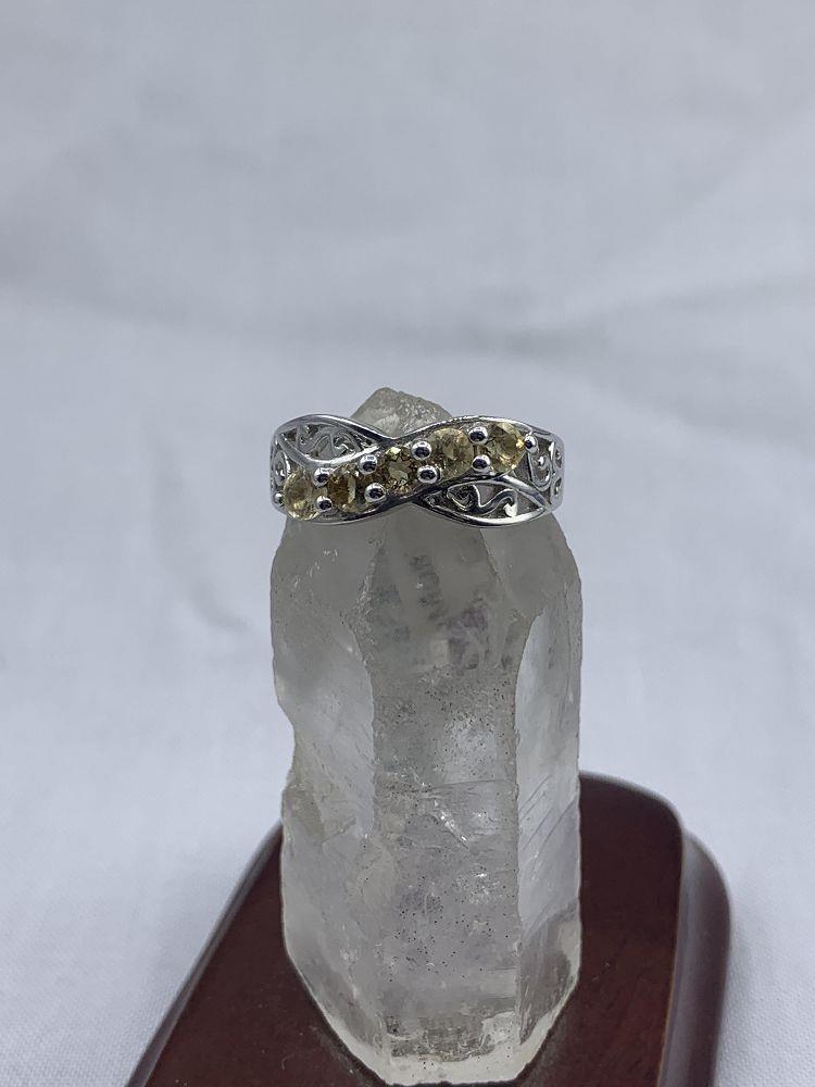 Sterling Multi Citrine Band