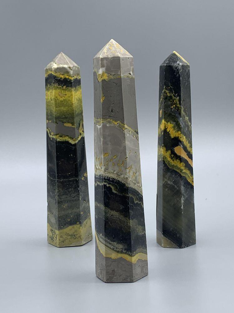 Bumblebee Jasper Obelisk Sm