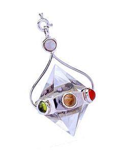 Quartz Chakra Pendulum