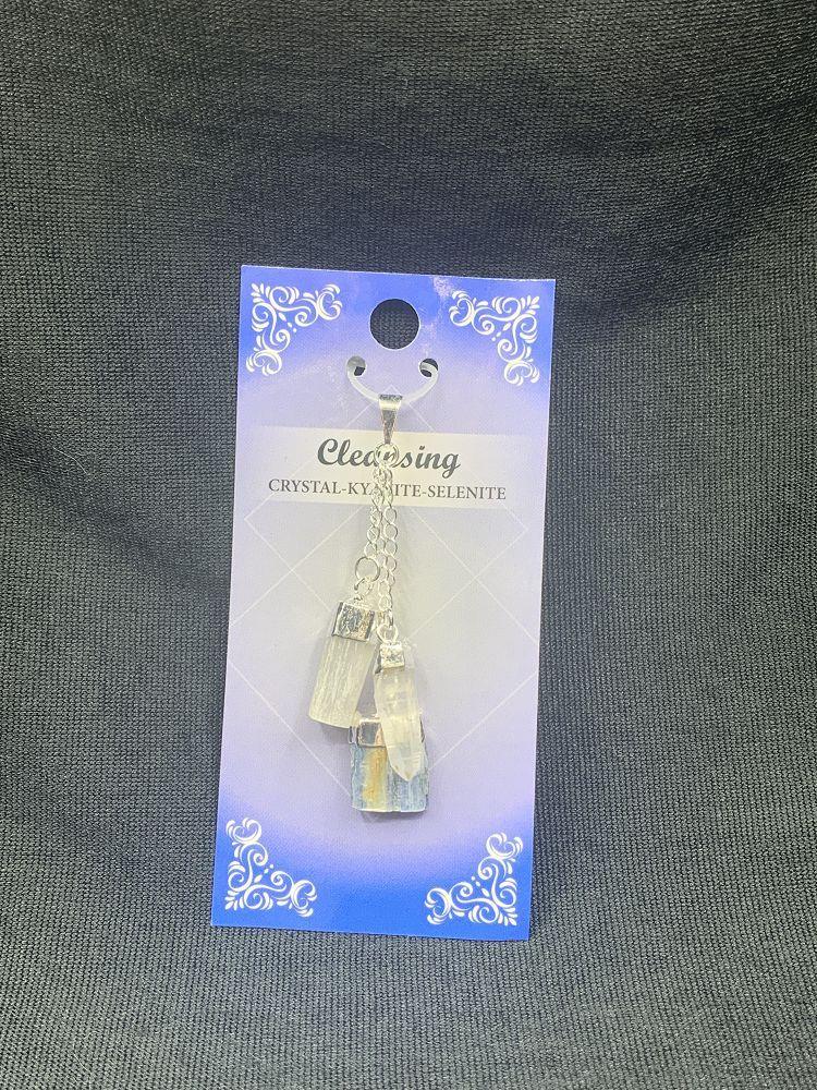 Tri-Stone Cleansing Pendant