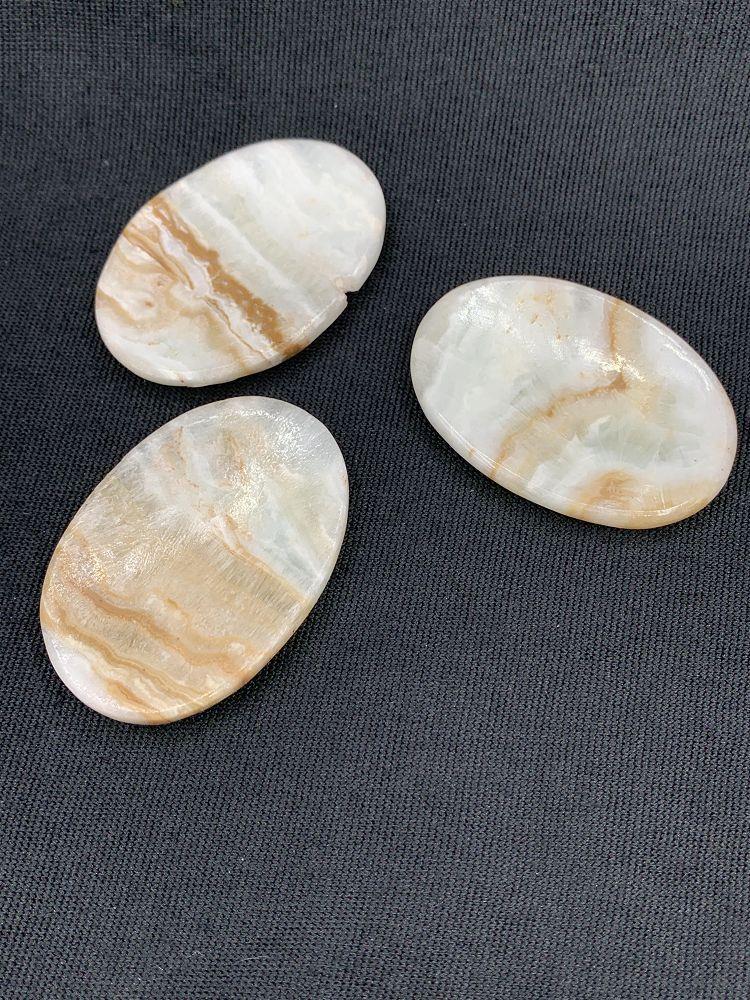 Caribbean Calcite Worry Stone