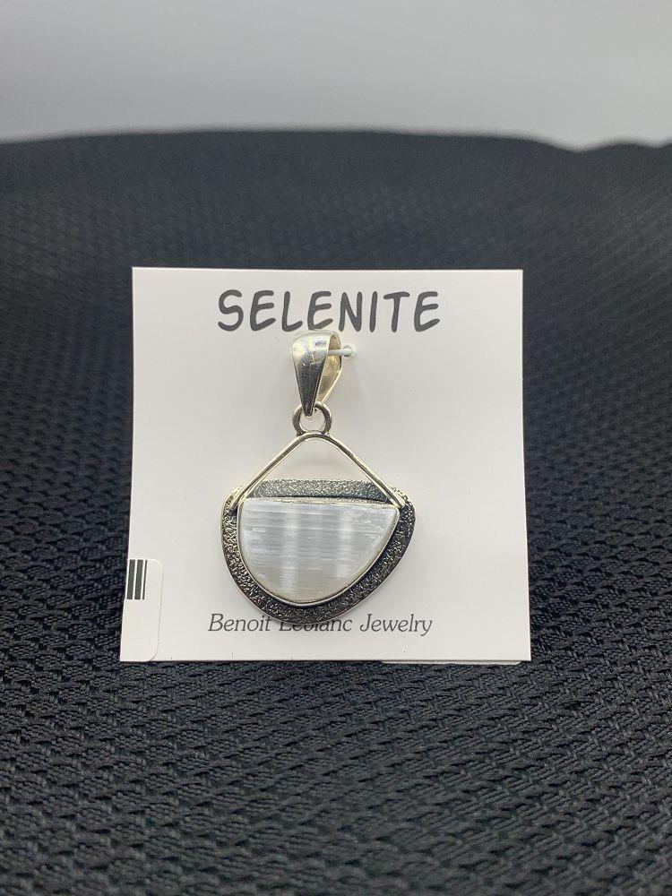 Selenite Pendant