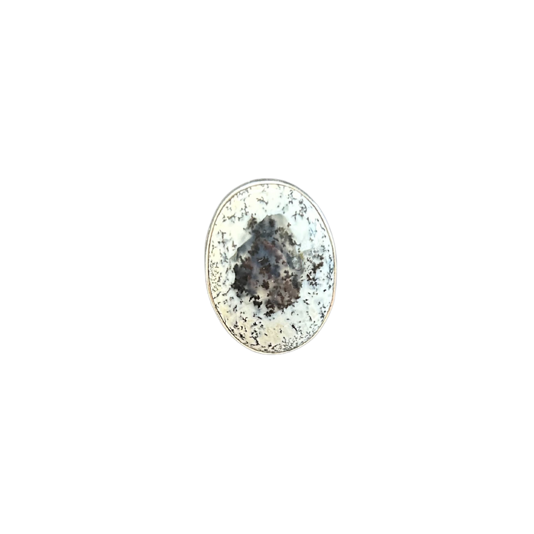 Dendritic Opal Ring 7