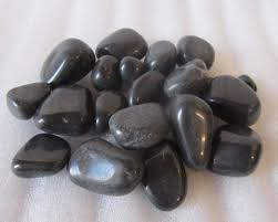 Black Pearl Larvikite Tumbled