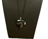 Ass't Onyx Heart Pendant