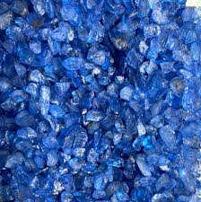 Blue Crackle Quartz Chips 2oz