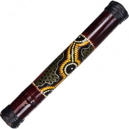 Brown Painted Rainstick