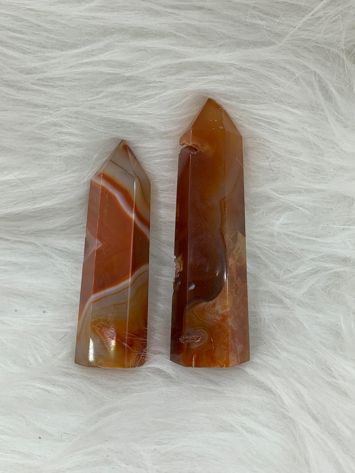 Carnelian Standing Point Large