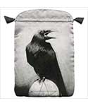 Crow Tarot Bag 6x9"