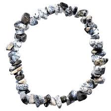 Dendritic Agate Chip Bracelet