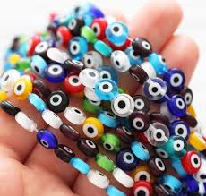 Evil Eye Beads 10-Pk