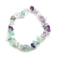 Fluorite Chip Bracelet