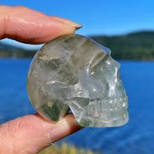 Garden Quartz Skull 46g