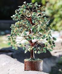 Green Aventurine Gem Tree Lg