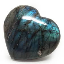 Labradorite Heart