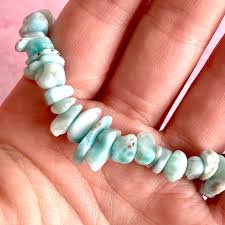 Larimar Chip Bracelet