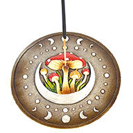 Mushroom Incense Burner 5"