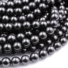 8mm Shungite Bead 6-pk