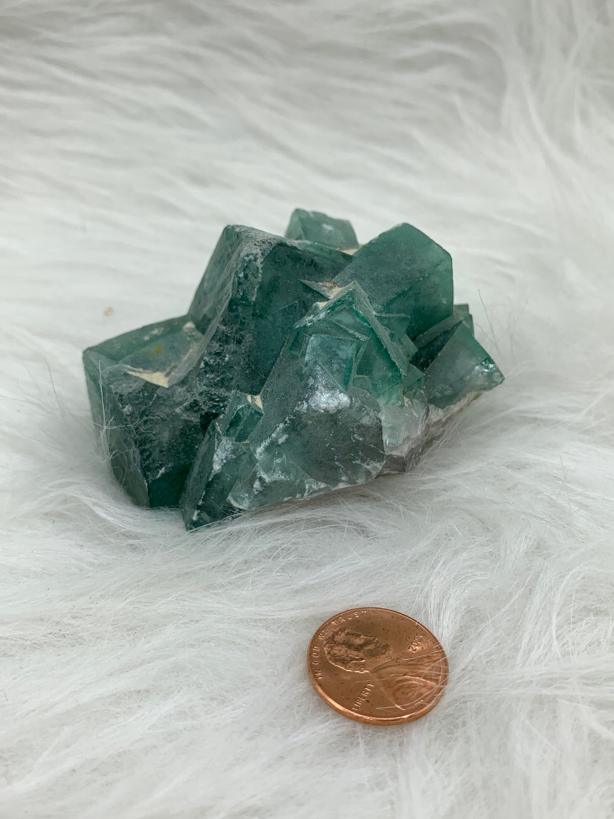 Green Fluorite Specimin Med