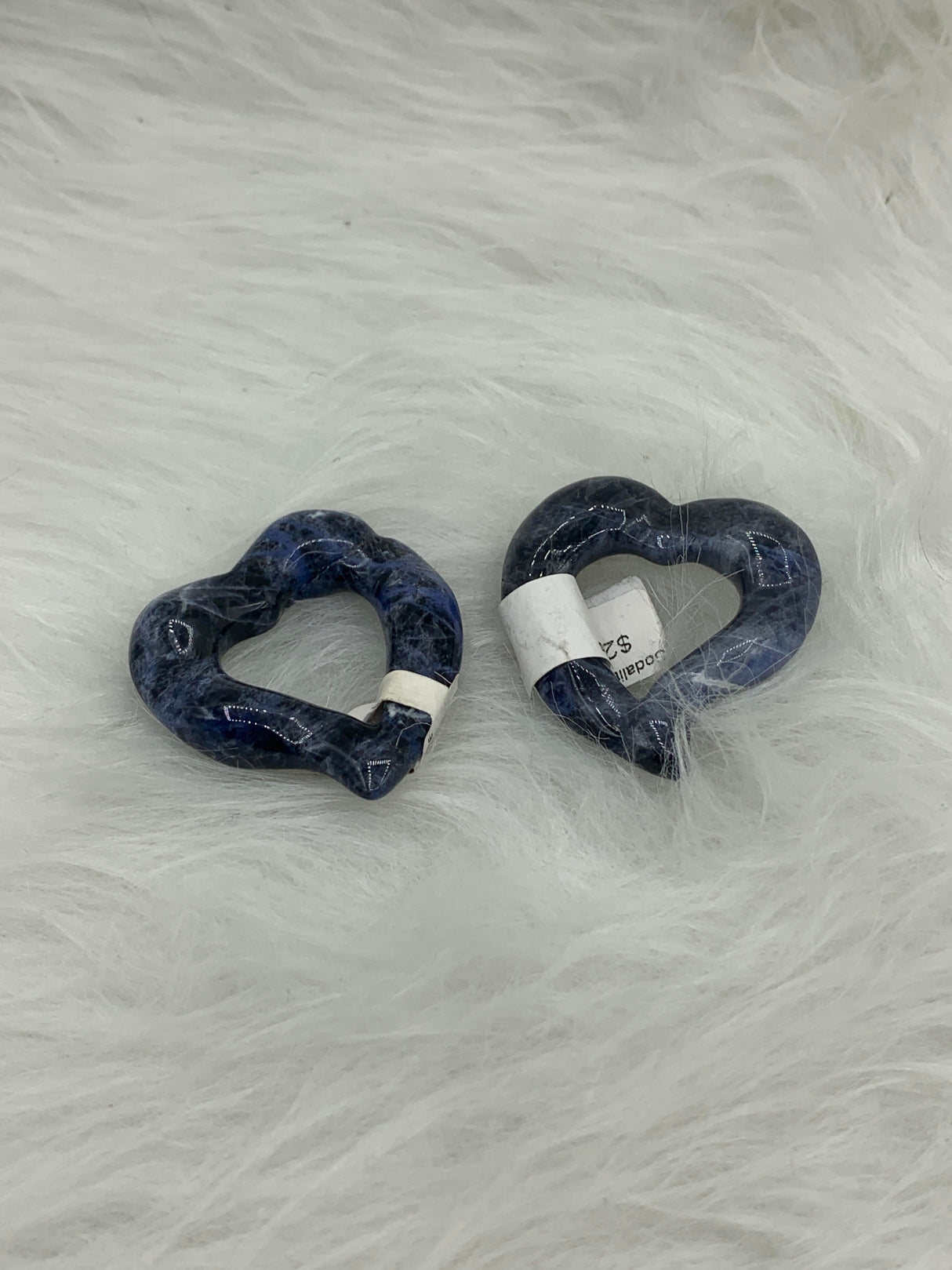 Sodalite Open Hearts