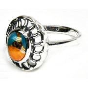 Turquoise Spiny Oyster Ring 7